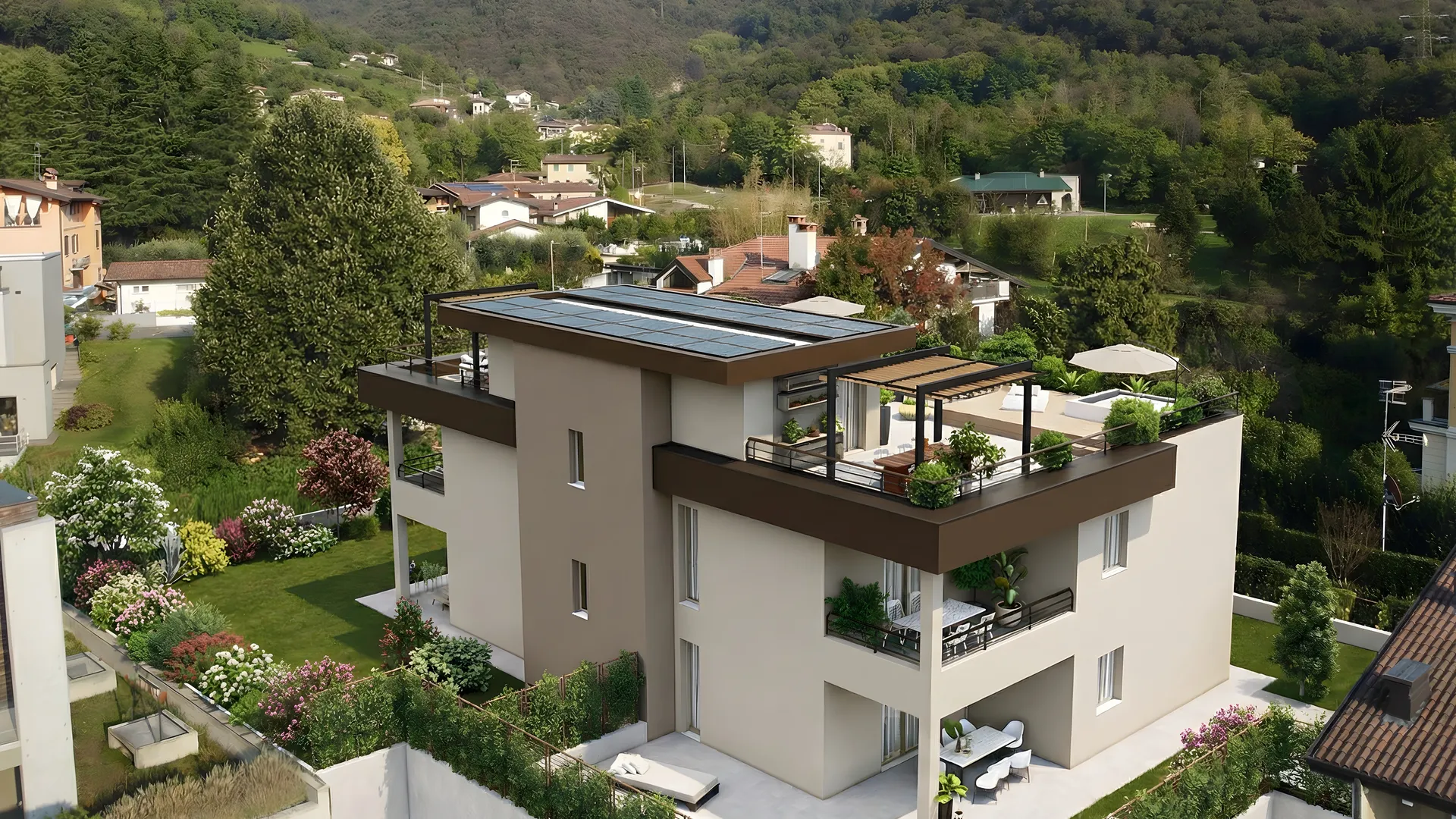 Sfondo della homepage - Abitare in Legno